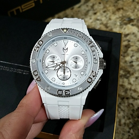 MSTR white watch.  Meister - Picture 4 of 6